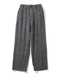 Kinetics（キネティクス）の「UNFRM OUTDOOR STANDARD BRITISH VINTAGE TWEED WIDE PANTS（ユニフォームアウトドアスタンダード ブリティッシュ ヴィンテージ ツイード ワイド パンツ）（スラックス）」