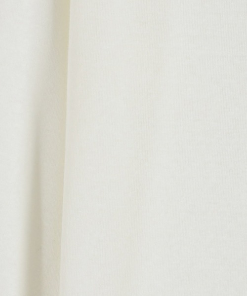 ARKnets（アークネッツ）の「OVERNEATH / オーバーニース：【レディース】Cotton Linen Long Sleeve 077：LS1077[ANN]（Tシャツ/カットソー・レディース・ホワイト・L）」の4枚目の写真
