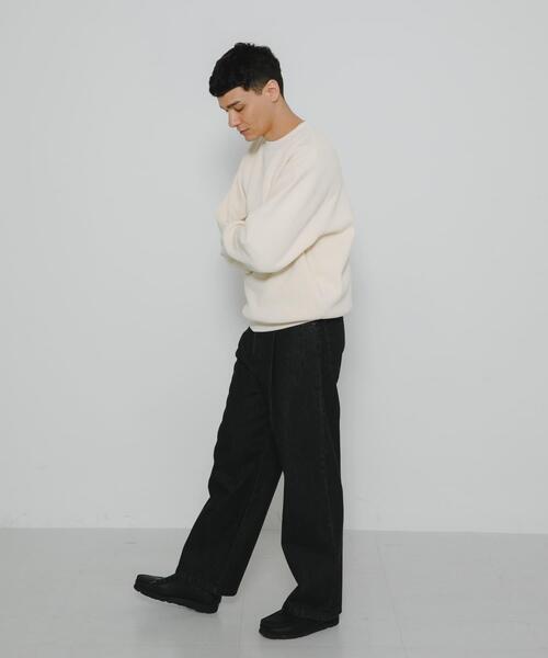 URBAN RESEARCH Sonny Label(アーバンリサーチサニーレーベル)の「裏起毛ワッフルリラックスフィットプルオーバー(Tシャツ/カットソー・メンズ・カーキ/オフホワイト/チャコールグレー・MEDIUM/LARGE/X-LARGE)」の12枚目の写真