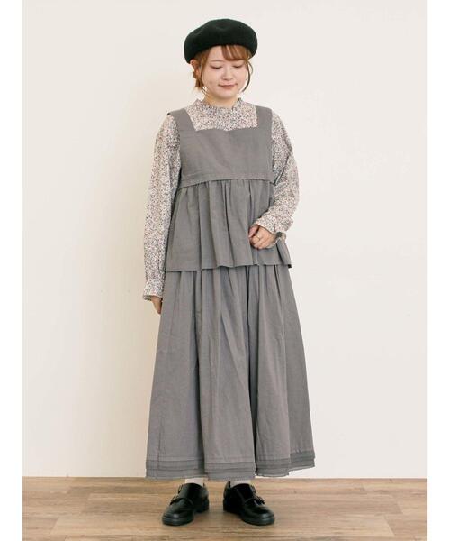 Samansa Mos2（サマンサ モスモス）の「【ゆべし×Samansa Mos2】フリルブラウス（シャツ/ブラウス・レディース・オレンジ/レッド/ブラック/オフホワイト・F）」の22枚目の写真