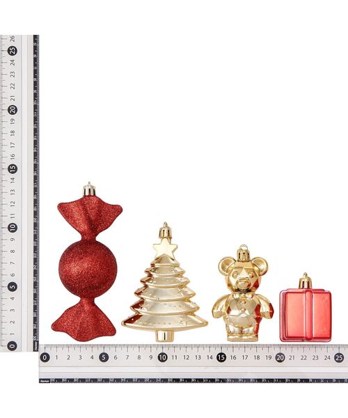 セール】セットオーナメント モチーフ 26個 マルチ（インテリア雑貨