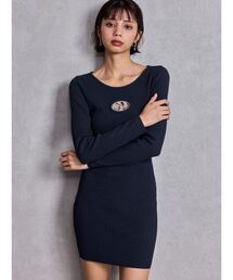 GYDA | GD bijou MOLDニットワンピース(ワンピース)