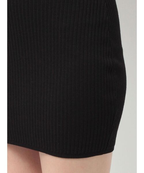 GYDA（ジェイダ）の「GD bijou MOLDニットワンピース（ワンピース・レディース・ブラック/ネイビー・FREE）」の21枚目の写真