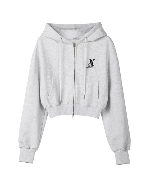 AVANDRESS(アバンドレス )の「AV LOGO CROP HOOD ZIP-UP BLACK(パーカー・レディース・その他・MEDIUM/SMALL)」の3枚目の写真