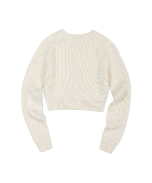 MOAA(モア)の「ライクモヘアクラウディカーディガン (クリーム)(カーディガン/ボレロ・レディース・その他・SMALL/MEDIUM)」の3枚目の写真