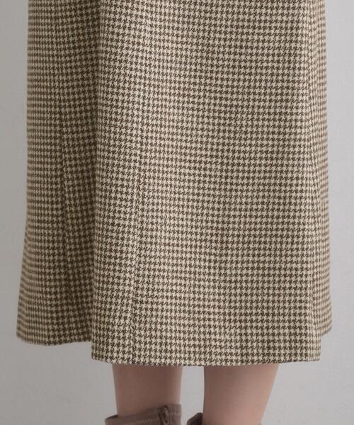 couture brooch（クチュールブローチ）の「【クラシカル・通勤】ラメ千鳥釦デザインジャンスカ（ワンピース・レディース・ブラック系1/ブラウン系2・36/38/40/42）」の6枚目の写真