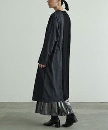 n'OrLABEL（ノアールレーベル）の「『左前ドレープチュニックワンピース』（チュニック）」