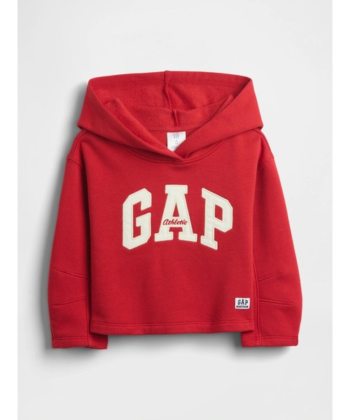 GAP(ギャップ)の「babyGap クロップド バレルスリーブ GAPロゴパーカー(パーカー・キッズ・ネイビー/アイボリー/レッド・80cm/110cm/70cm/95cm/90cm/100cm/105cm)」の3枚目の写真