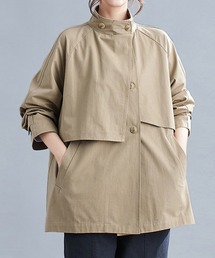 Doux Belle（ドゥーベル）の「ケープ風デザイントレンチコート（トレンチコート）」