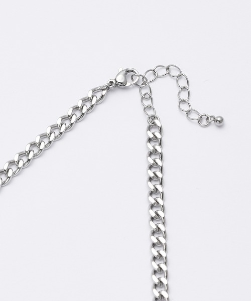 COLONY 2139（コロニートゥーワンスリーナイン）の「ステンレスキヘイネックレス（ネックレス・メンズ・シルバー・FREE）」の5枚目の写真