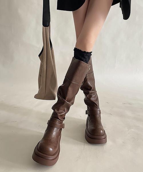 新品 HUNTER パファー トール スノー ブーツ UK5 レディース HUNTER パファー トール スノー ブーツ レディース（ブーツ）｜HUNTER