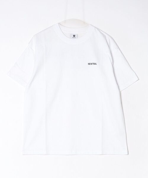 NEWTRAL（ニュートラル）の「【NEWTRAL】NEWTRAL_Logo Tee（Tシャツ/カットソー・メンズ・ブラック/ホワイト・MEDIUM/LARGE/X-LARGE）」の9枚目の写真