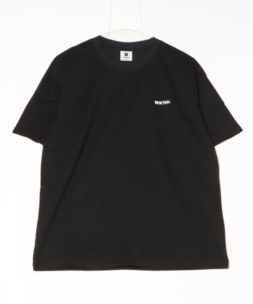 NEWTRAL（ニュートラル）の「【NEWTRAL】NEWTRAL_Logo Tee（Tシャツ/カットソー・メンズ・ブラック/ホワイト・MEDIUM/LARGE/X-LARGE）」の10枚目の写真