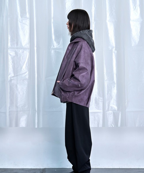 Nora Lily(ノラリリー)の「【Nora Lily】Wide Leg Barrel Pants(その他パンツ・メンズ・ブラウン/ブラック・FREE)」の7枚目の写真