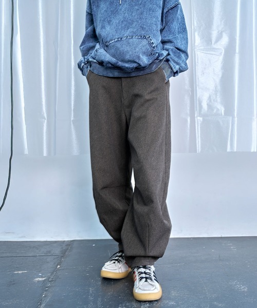 Nora Lily(ノラリリー)の「【Nora Lily】Wide Leg Barrel Pants(その他パンツ・メンズ・ブラウン/ブラック・FREE)」の10枚目の写真