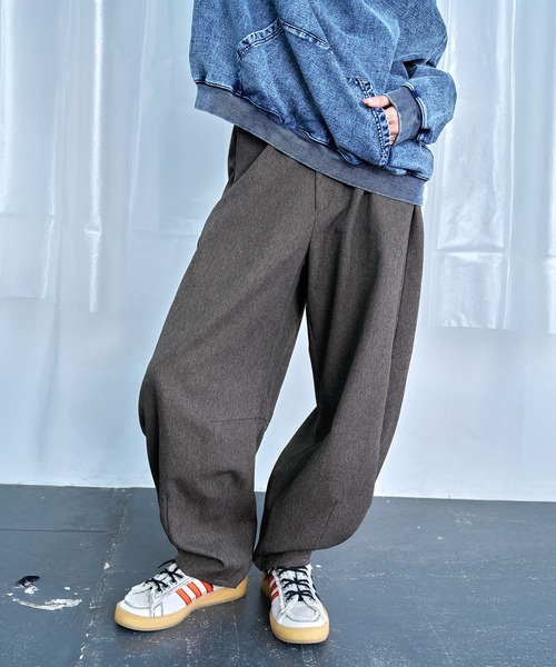 Nora Lily】Wide Leg Barrel Pants（その他パンツ）｜Nora Lily