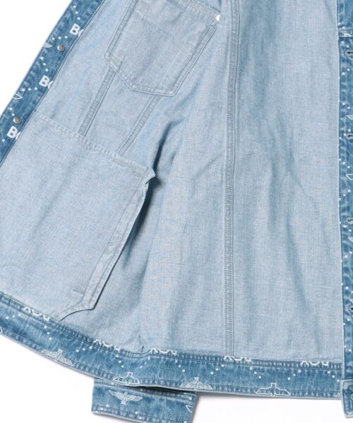 BOY LONDON（ボーイロンドン）の「【BOY LONDON】BOY LOOSE FIT DENIM JACKET INDIGO（デニムジャケット・メンズ・インディゴブルー・LARGE/X-LARGE/MEDIUM）」の3枚目の写真