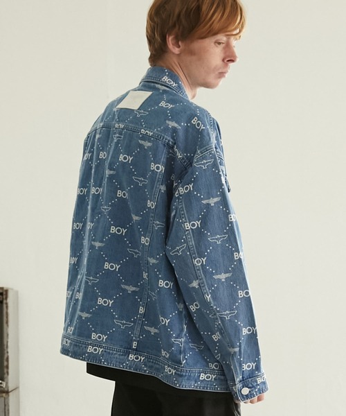 BOY LONDON（ボーイロンドン）の「【BOY LONDON】BOY LOOSE FIT DENIM JACKET INDIGO（デニムジャケット・メンズ・インディゴブルー・LARGE/X-LARGE/MEDIUM）」の8枚目の写真