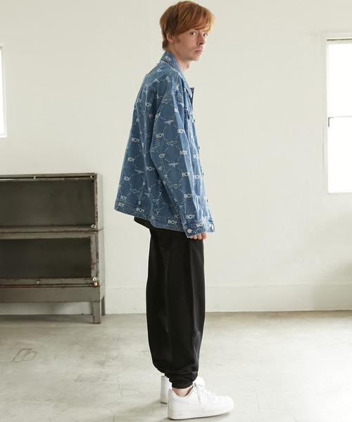 BOY LONDON（ボーイロンドン）の「【BOY LONDON】BOY LOOSE FIT DENIM JACKET INDIGO（デニムジャケット・メンズ・インディゴブルー・LARGE/X-LARGE/MEDIUM）」の10枚目の写真