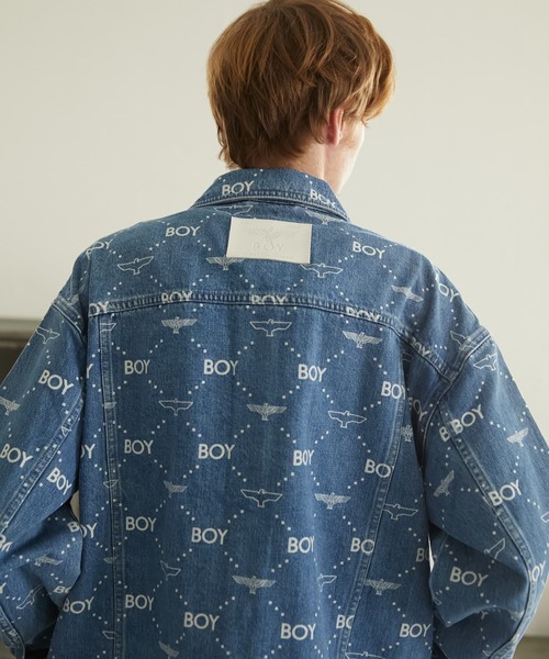 BOY LONDON（ボーイロンドン）の「【BOY LONDON】BOY LOOSE FIT DENIM JACKET INDIGO（デニムジャケット・メンズ・インディゴブルー・LARGE/X-LARGE/MEDIUM）」の6枚目の写真
