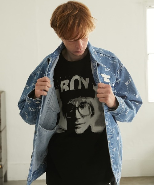 BOY LONDON（ボーイロンドン）の「【BOY LONDON】BOY LOOSE FIT DENIM JACKET INDIGO（デニムジャケット・メンズ・インディゴブルー・LARGE/X-LARGE/MEDIUM）」の13枚目の写真