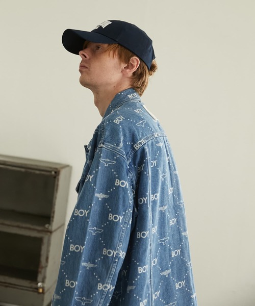 BOY LONDON（ボーイロンドン）の「【BOY LONDON】BOY LOOSE FIT DENIM JACKET INDIGO（デニムジャケット・メンズ・インディゴブルー・LARGE/X-LARGE/MEDIUM）」の2枚目の写真