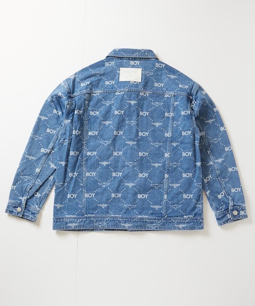 BOY LONDON（ボーイロンドン）の「【BOY LONDON】BOY LOOSE FIT DENIM JACKET INDIGO（デニムジャケット・メンズ・インディゴブルー・LARGE/X-LARGE/MEDIUM）」の12枚目の写真