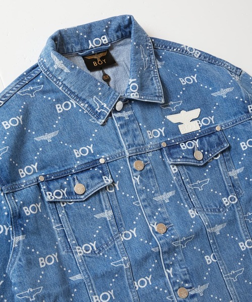 BOY LONDON（ボーイロンドン）の「【BOY LONDON】BOY LOOSE FIT DENIM JACKET INDIGO（デニムジャケット・メンズ・インディゴブルー・LARGE/X-LARGE/MEDIUM）」の9枚目の写真