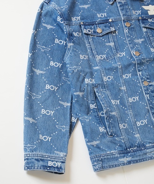 BOY LONDON（ボーイロンドン）の「【BOY LONDON】BOY LOOSE FIT DENIM JACKET INDIGO（デニムジャケット・メンズ・インディゴブルー・LARGE/X-LARGE/MEDIUM）」の11枚目の写真