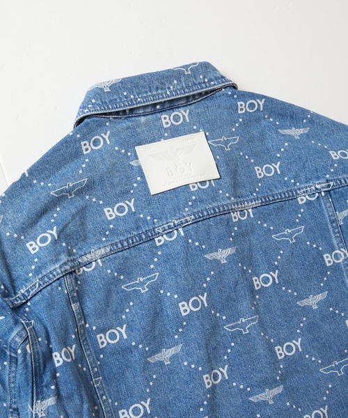 BOY LONDON（ボーイロンドン）の「【BOY LONDON】BOY LOOSE FIT DENIM JACKET INDIGO（デニムジャケット・メンズ・インディゴブルー・LARGE/X-LARGE/MEDIUM）」の4枚目の写真
