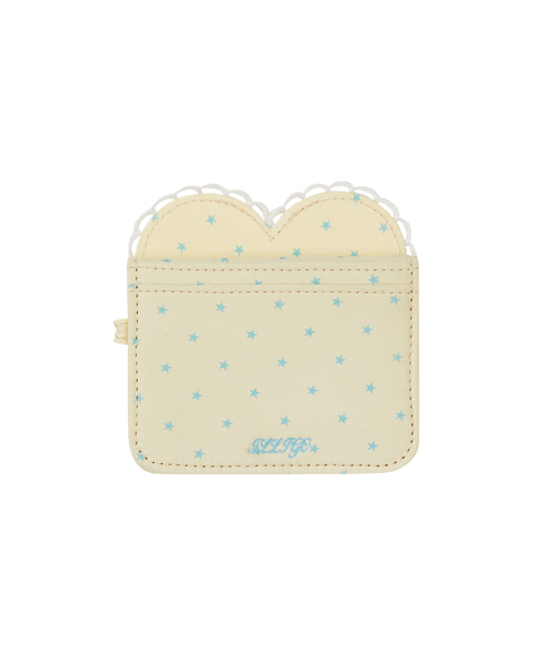 ILLIGO（イリゴ）の「ハートフレームカード財布イエロー（札入れ/マネークリップ・レディース・その他・OS）」の2枚目の写真