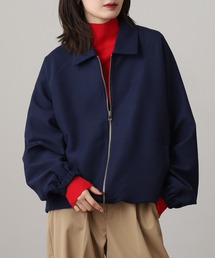 FUNALIVE | オーバーサイズ バルーン袖 ショートブルゾン セットアップ対応(ブルゾン)