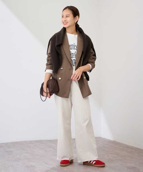 FRAMeWORK(フレームワーク)の「ADIDAS/アディダス HANDBALL SPEZIAL W(スニーカー・レディース・レッド・23cm/24cm/25cm)」の2枚目の写真