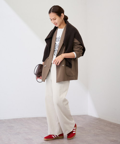 FRAMeWORK(フレームワーク)の「ADIDAS/アディダス HANDBALL SPEZIAL W(スニーカー・レディース・レッド・23cm/24cm/25cm)」の3枚目の写真