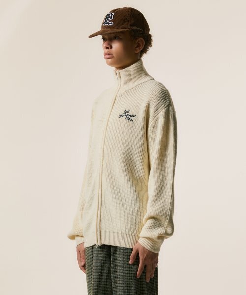 LMCの「SCRIPT HIGH NECK ZIP-UP KNIT CARDIGAN black(カーディガン/ボレロ・レディース・その他・LARGE/MEDIUM)」の4枚目の写真