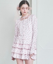 Tweed like ribbon skirt（スカート）｜Rose Muse（ロゼミューズ）の