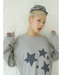 UGLY SHADOW（アグリーシャドウ）の「フラワーワッフルスクランチ（グレー）（シュシュ）」