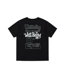 Layered Logo Half Sleeve Black