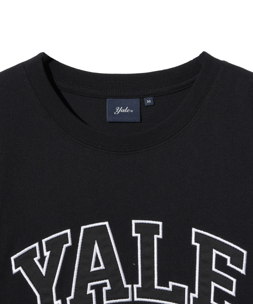 YALE(イェール)の「ウィメンズツートンアーチクロップ半袖Tシャツブラック(Tシャツ/カットソー・レディース・その他・SMALL/MEDIUM)」の3枚目の写真