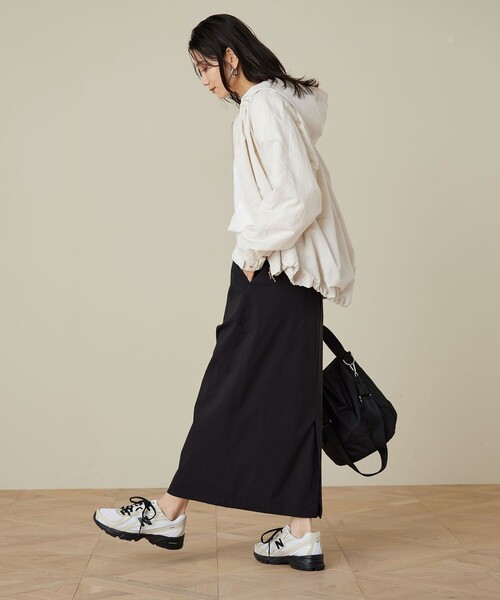 green label relaxing（グリーンレーベルリラクシング）の「［size SHORT/TALLあり］オルマイ LI/MIX タイト スカート（スカート・レディース・オフホワイト/ブラック/ピンク/ベージュ・FREE/SHORT/TALL）」の10枚目の写真