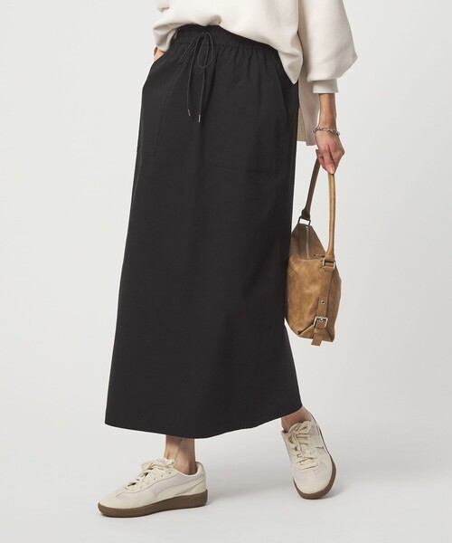 green label relaxing（グリーンレーベルリラクシング）の「［size SHORT/TALLあり］オルマイ LI/MIX タイト スカート（スカート・レディース・オフホワイト/ブラック/ピンク/ベージュ・FREE/SHORT/TALL）」の19枚目の写真