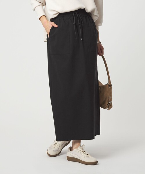 green label relaxing（グリーンレーベルリラクシング）の「［size SHORT/TALLあり］オルマイ LI/MIX タイト スカート（スカート・レディース・オフホワイト/ブラック/ピンク/ベージュ・FREE/SHORT/TALL）」の20枚目の写真