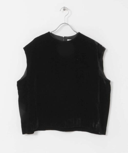 かぐれ（カグレ）の「レーヨンシルクベルベットプルオーバー（その他トップス・レディース・ブラック・FREE）」の8枚目の写真
