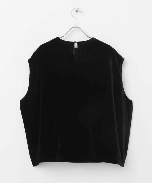 かぐれ（カグレ）の「レーヨンシルクベルベットプルオーバー（その他トップス・レディース・ブラック・FREE）」の10枚目の写真