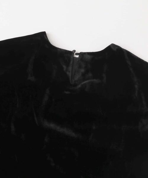 かぐれ（カグレ）の「レーヨンシルクベルベットプルオーバー（その他トップス・レディース・ブラック・FREE）」の11枚目の写真