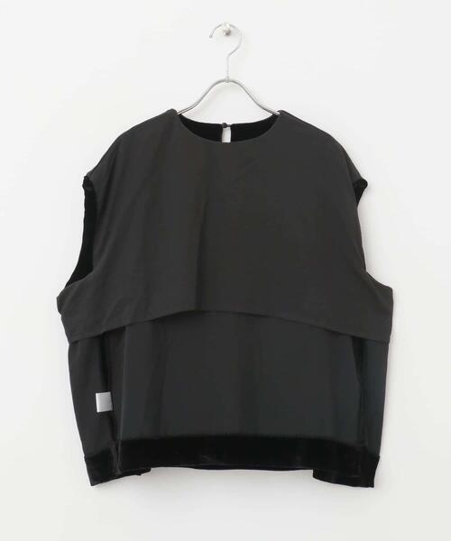 かぐれ(カグレ)の「レーヨンシルクベルベットプルオーバー(その他トップス・レディース・ブラック・FREE)」の6枚目の写真