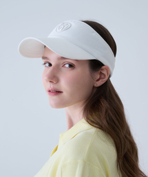LORDLOAR（ロードロアル）の「サンバイザー WHITE（ハット）」