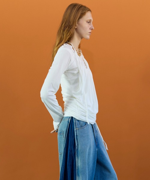 Halter Neck Layered Tops/ホルターネックレイヤードトップス（その他
