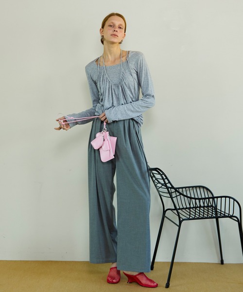 Halter Neck Layered Tops/ホルターネックレイヤードトップス（その他