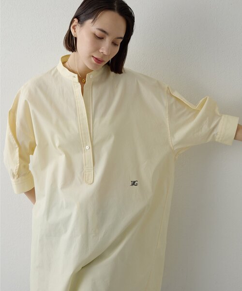 Whim Gazette（ウィムガゼット）の「刺繍チュニックシャツ（シャツ